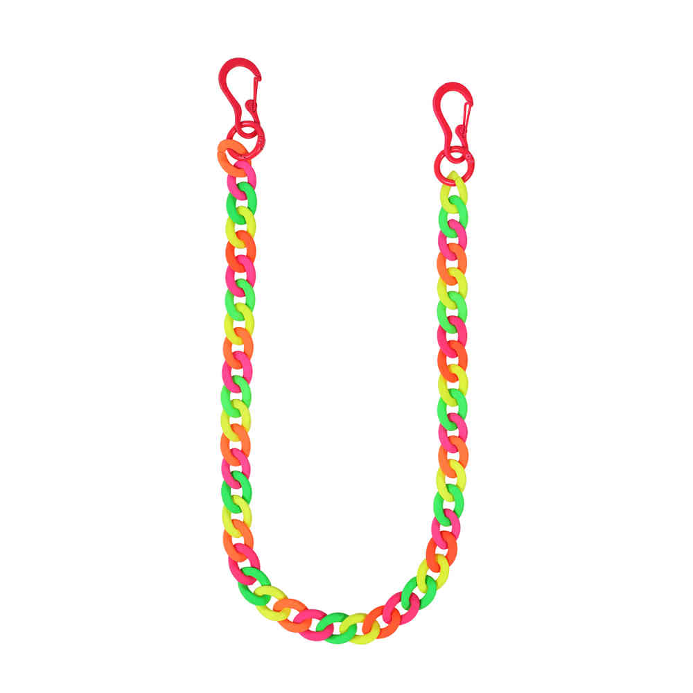 Banned - Neon Riot Chain Wallet chain/Trousers keychain - Multicolours